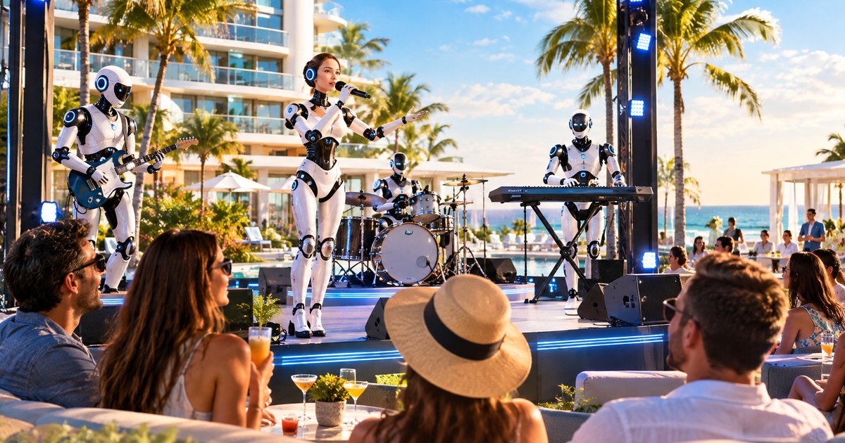 AFK robot hospitality concept