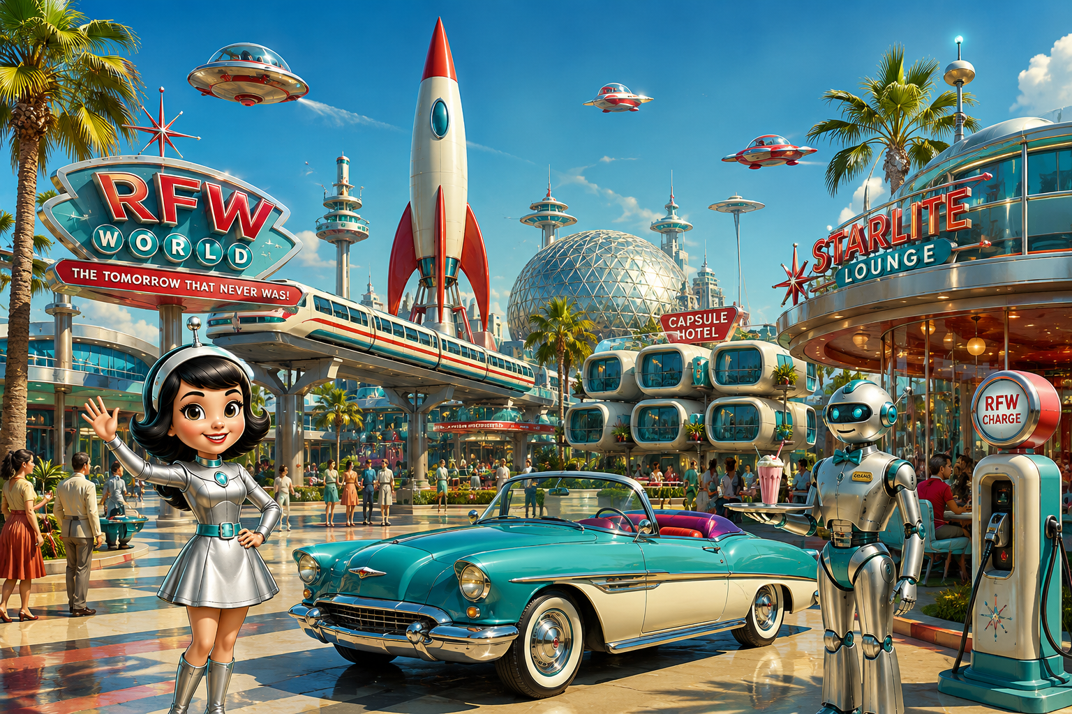 Retro Future World