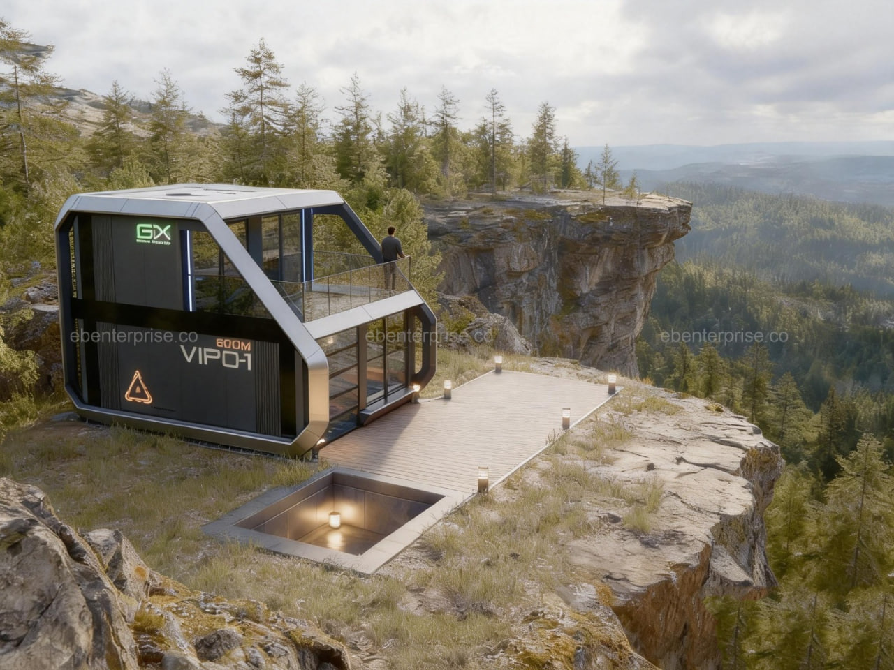 AFK prefab capsule lodging
